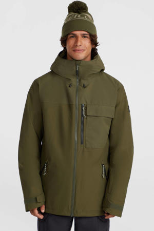 ski-jas UTILITY HYBRID donkergroen