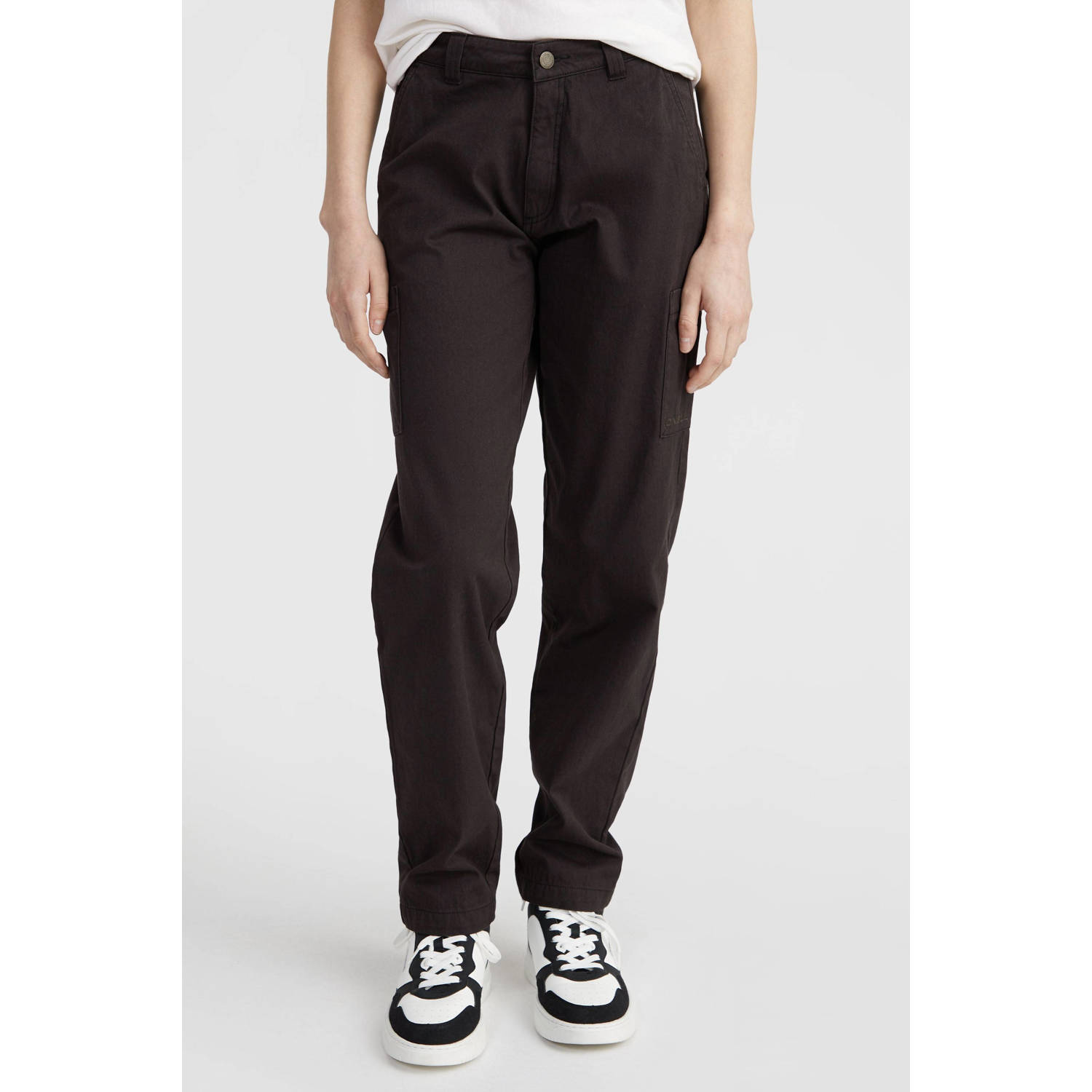 O'Neill high waist loose fit broek zwart