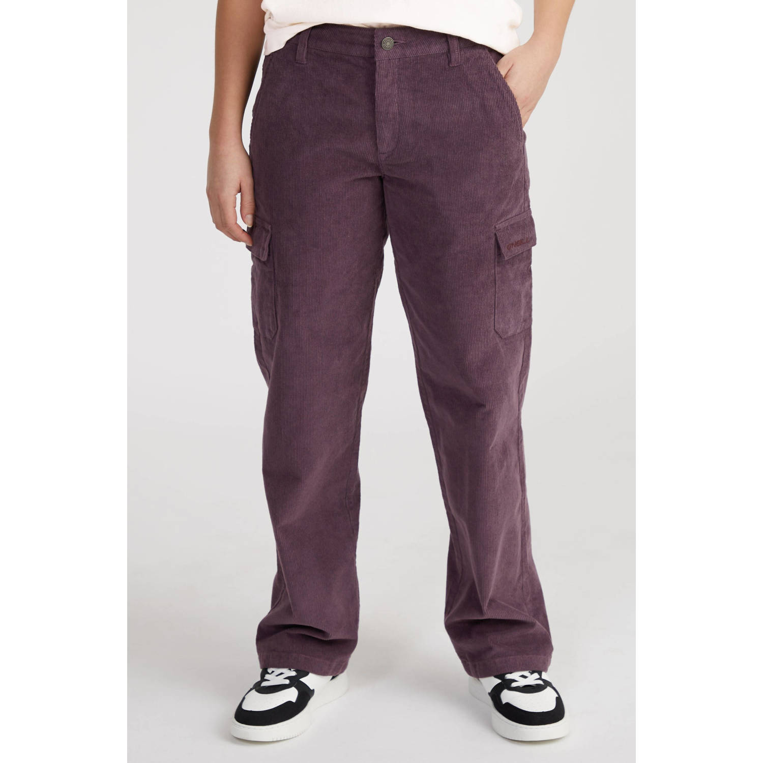 O'Neill corduroy cargobroek paars