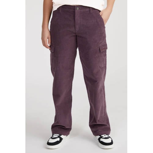O'Neill corduroy cargobroek paars afbeelding