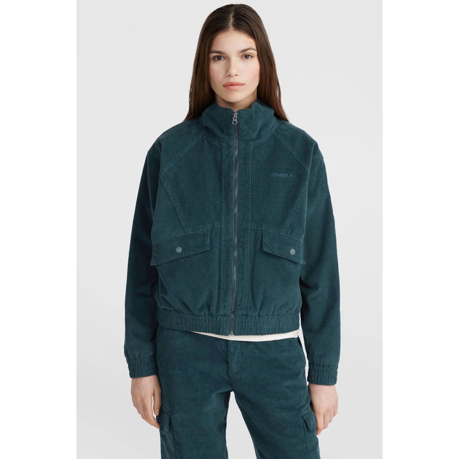 O'Neill corduroy jasje donkergroen