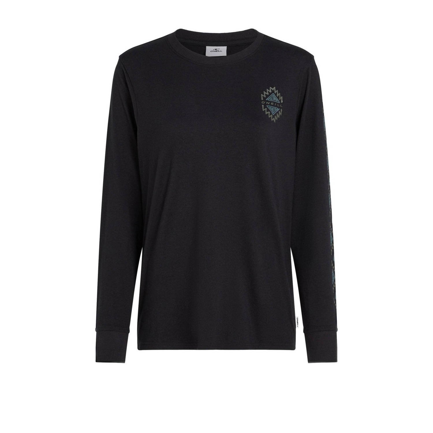 O'Neill longsleeve met printopdruk zwart