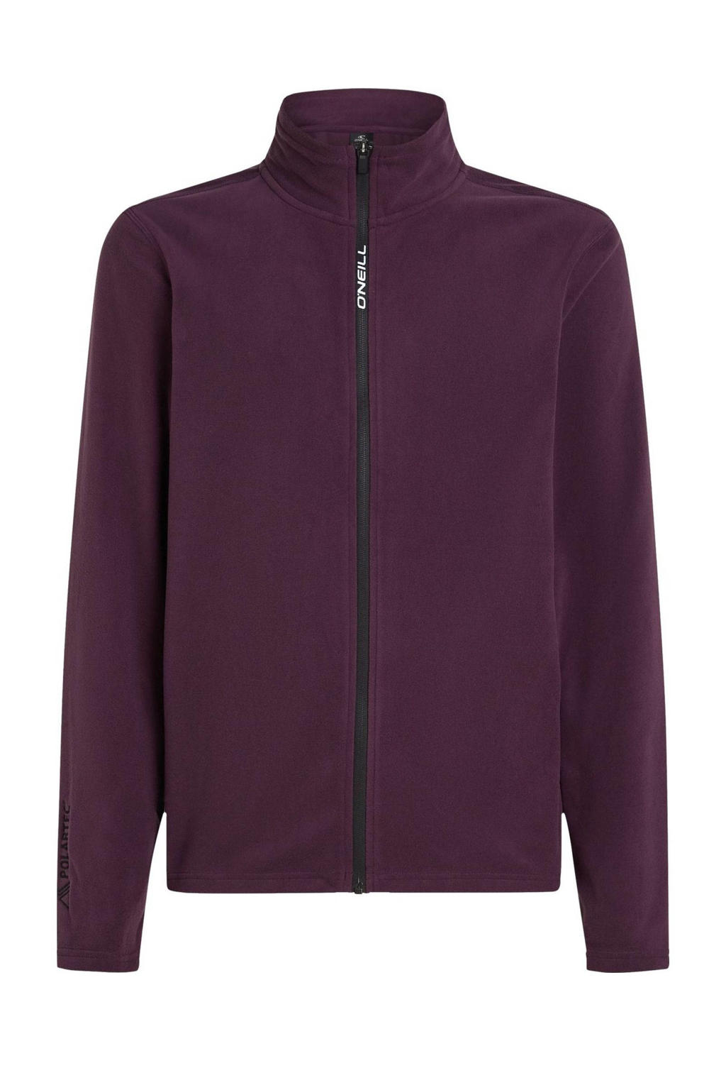 Donkerrode heren O'Neill skivest Jack's van polyester met effen en lange mouwen