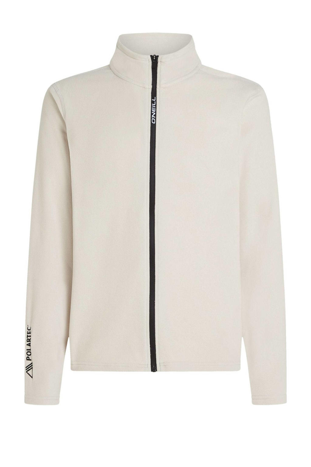 Ecru heren O'Neill skivest Jack's van polyester met effen en lange mouwen