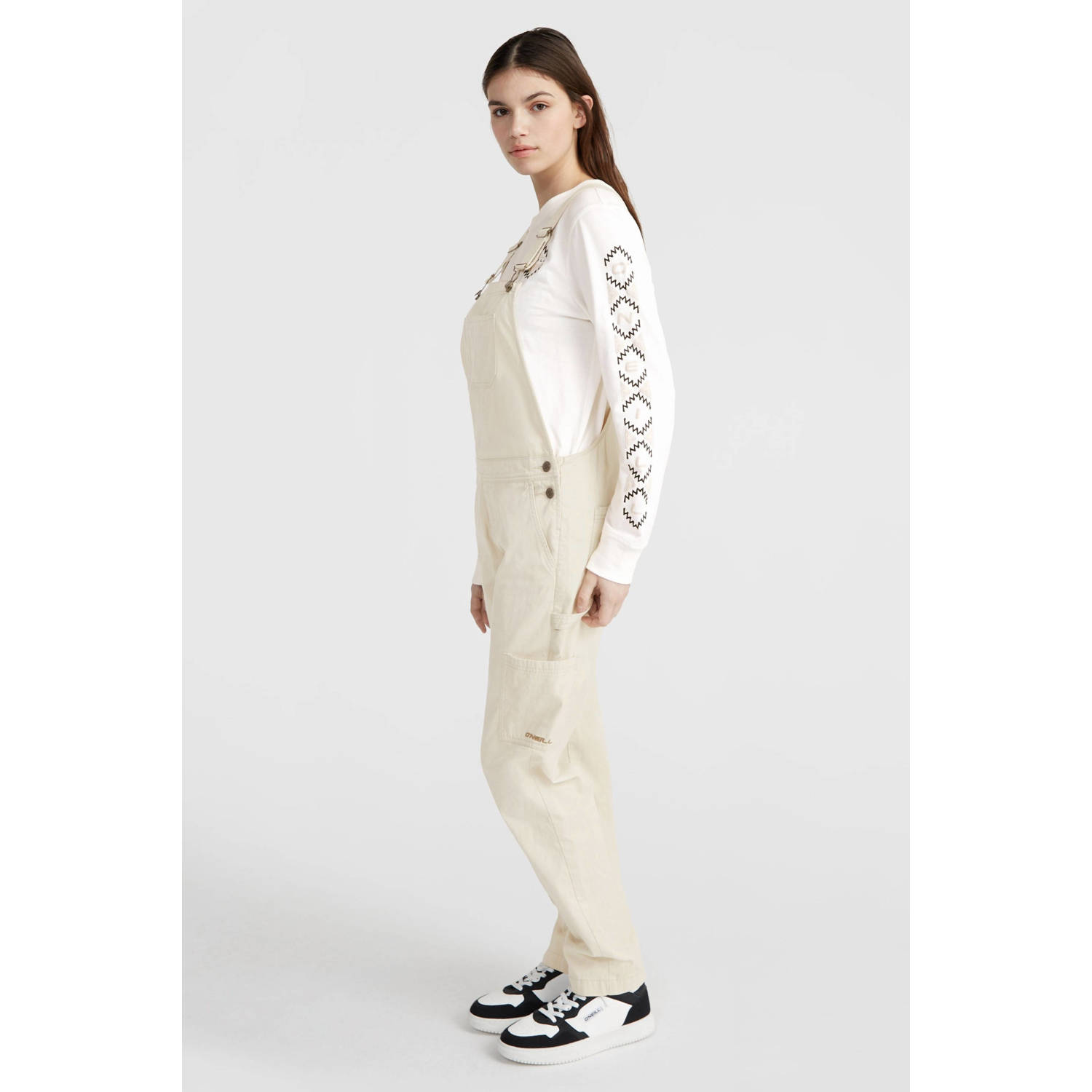 O'Neill straight fit tuinbroek beige
