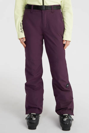 skibroek Star Slim aubergine