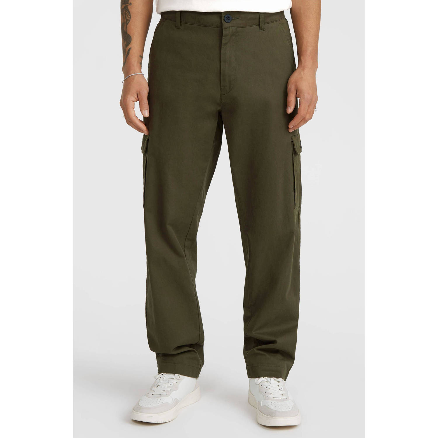 O'Neill regular fit cargo broek forest night