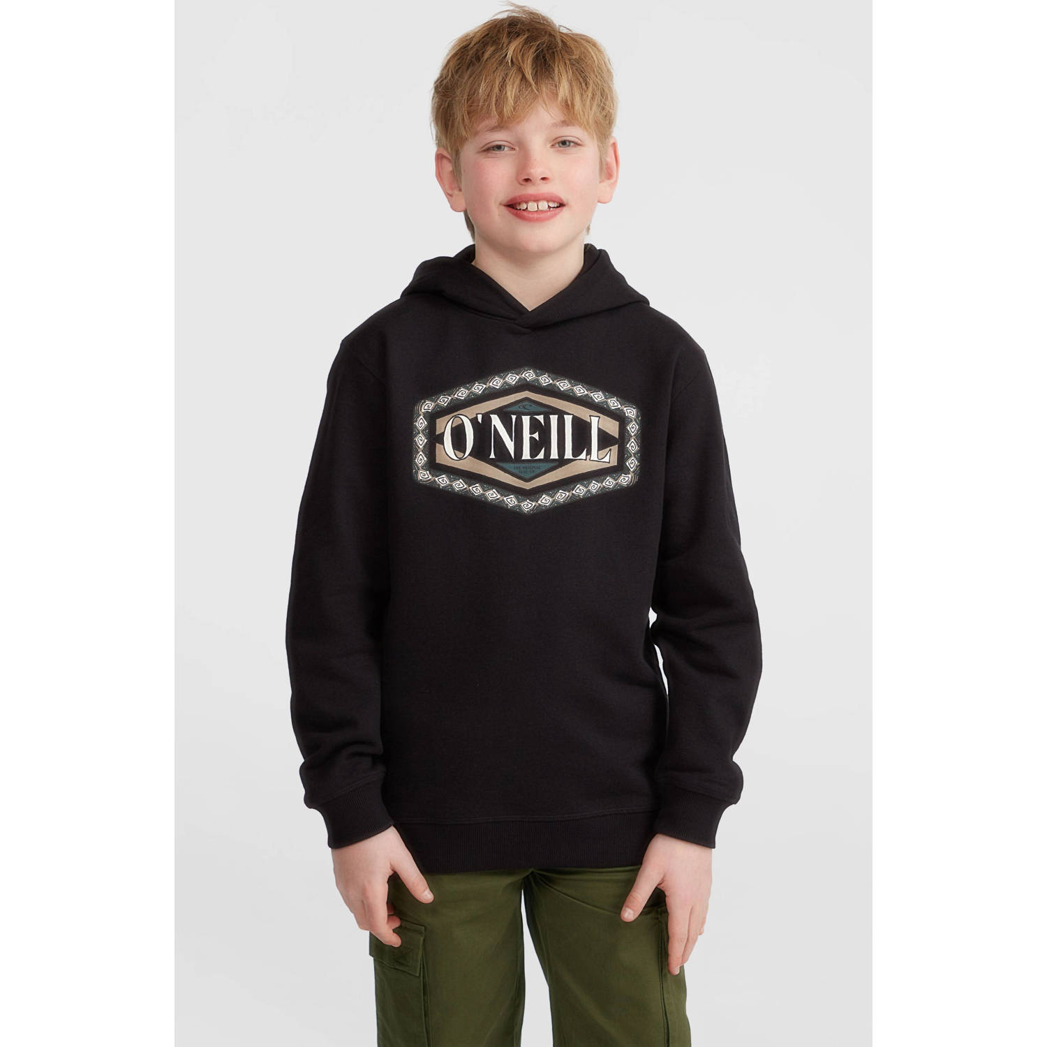 O'Neill hoodie met printopdruk zwart