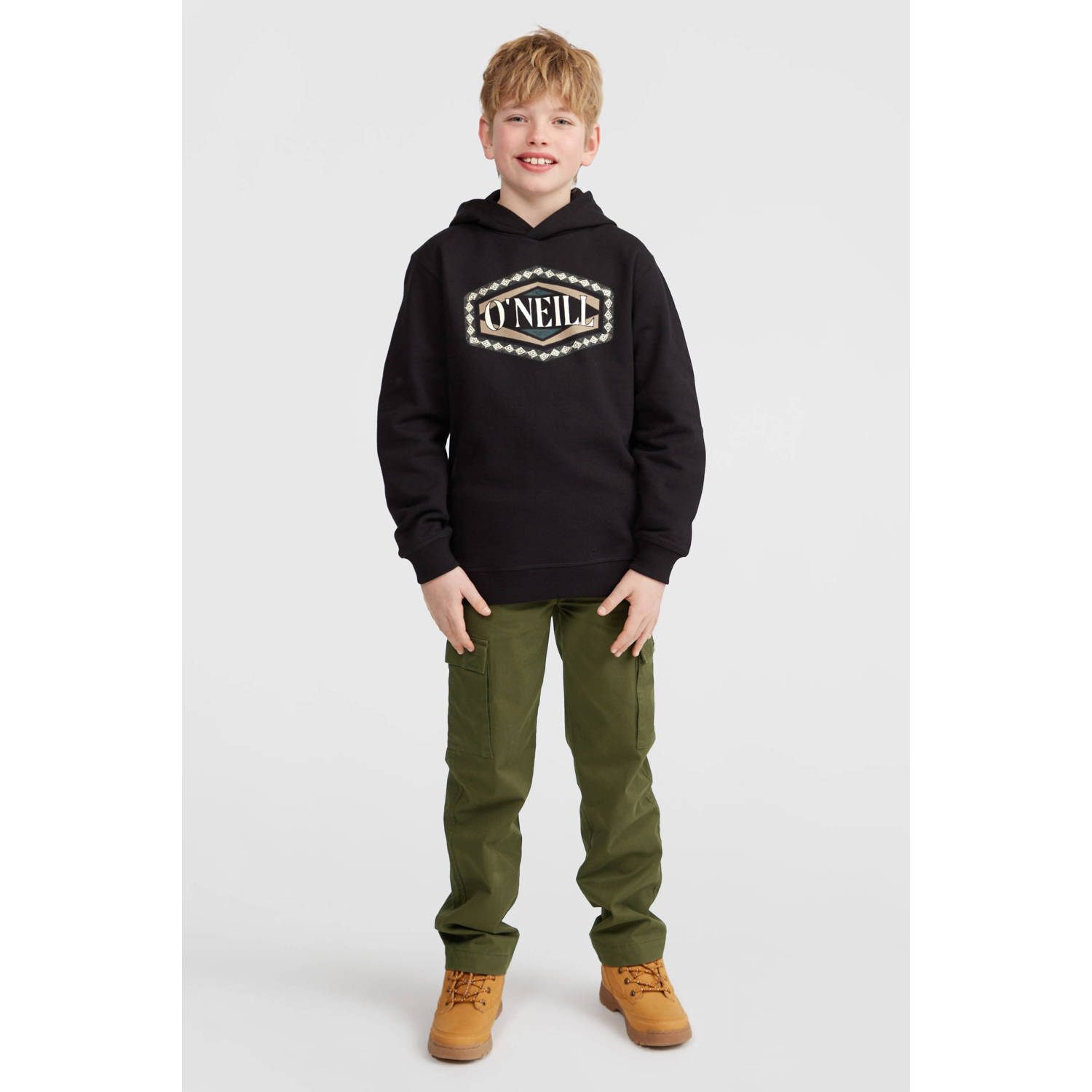 O'Neill hoodie met printopdruk zwart