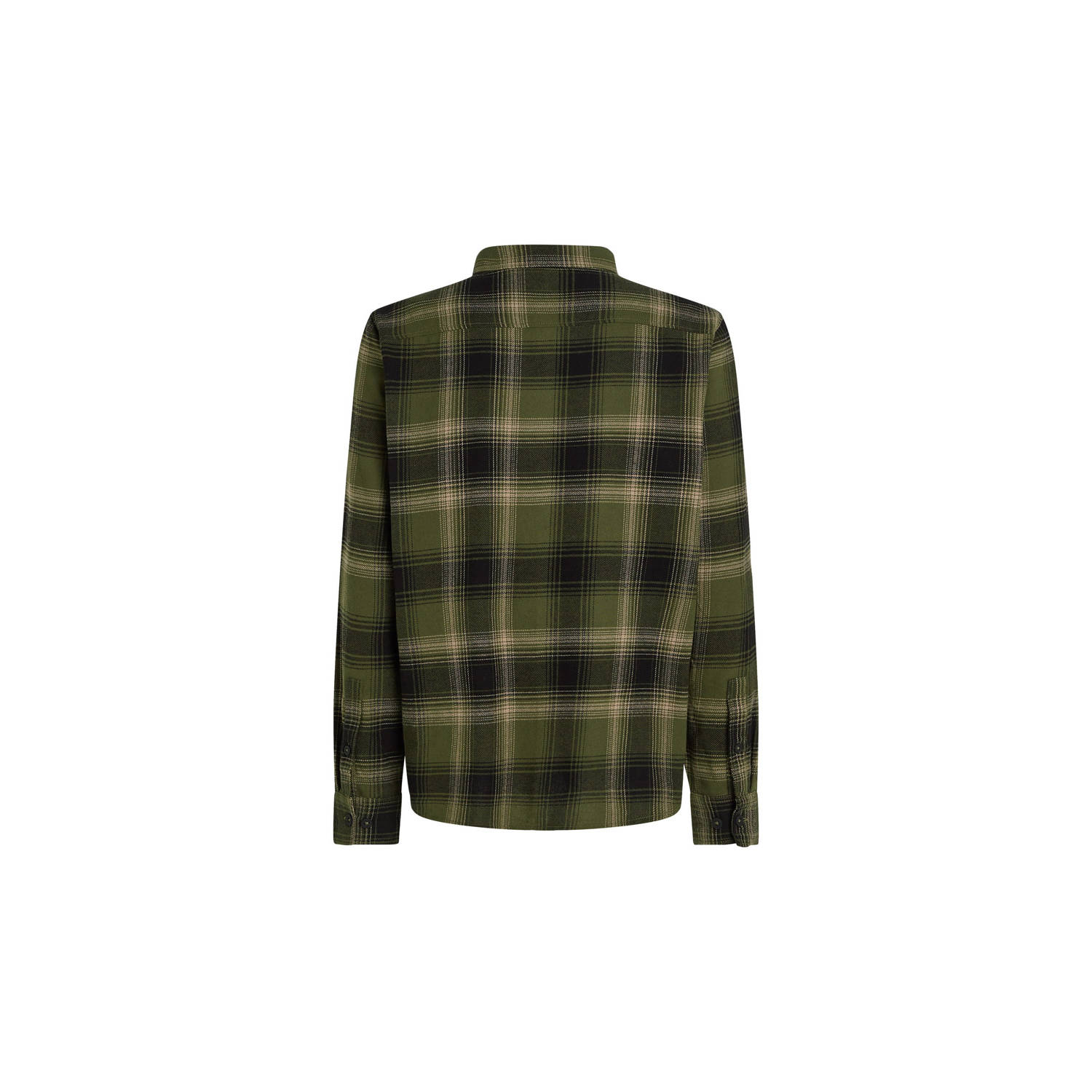 O'Neill geruit flanellen overshirt groen