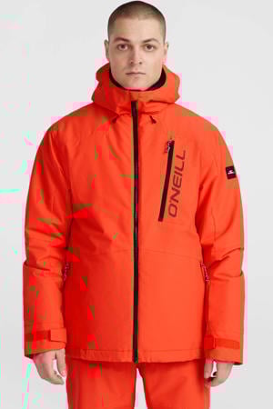 ski-jack Hammer oranje/zwart