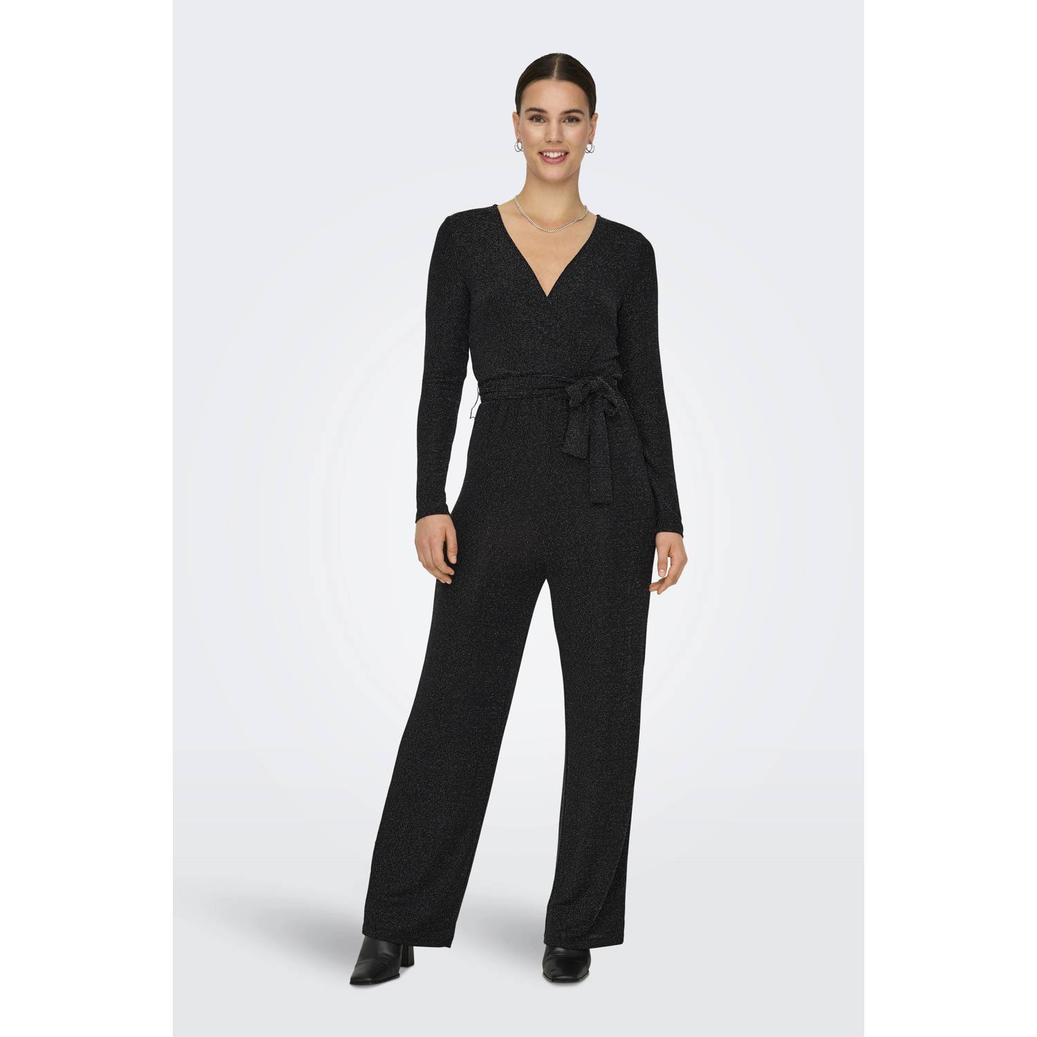 ONLY jumpsuit ONLCLARA zwart