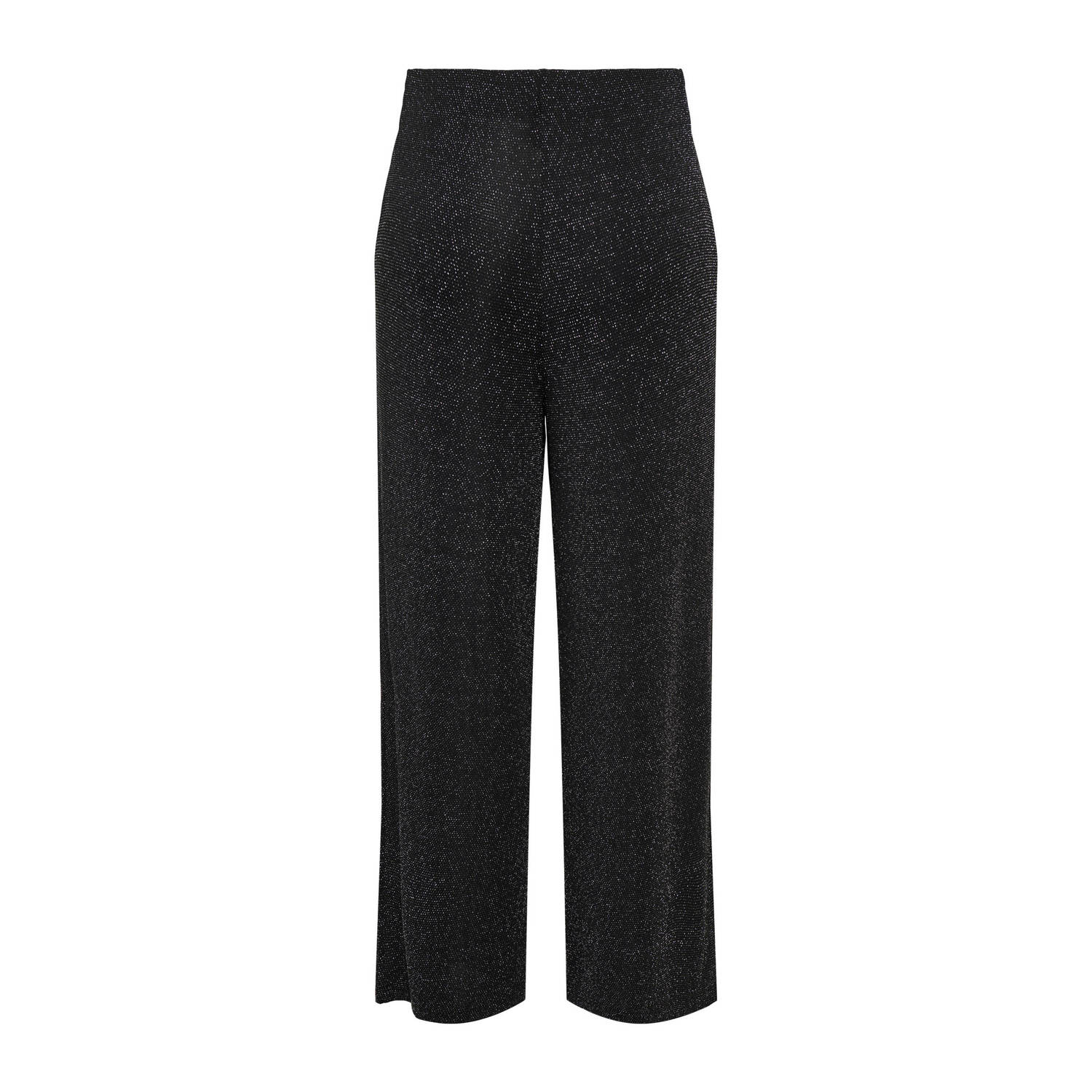 ONLY wide leg broek ONLCLARA zwart