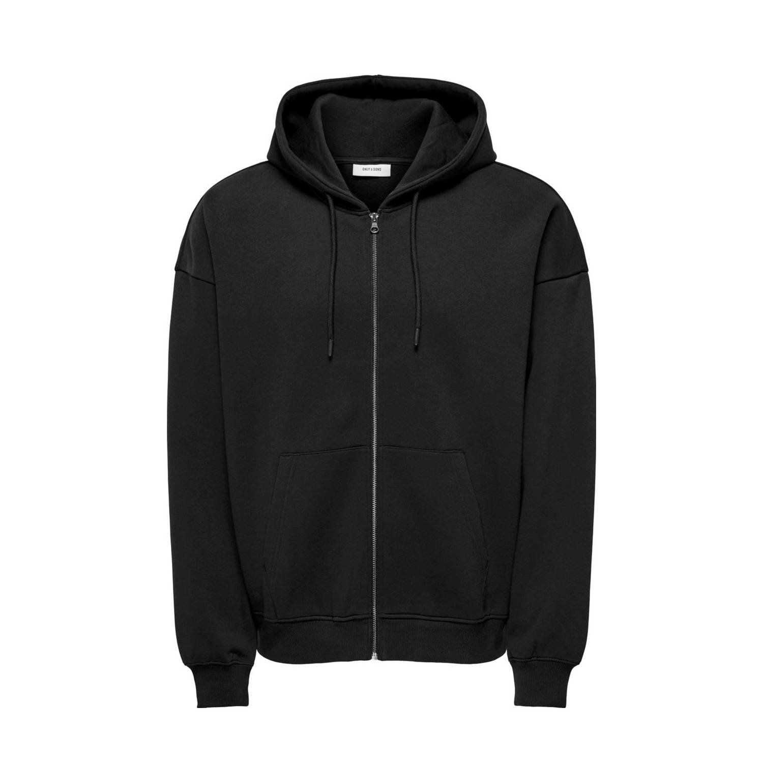 ONLY & SONS sweatvest ONSTURNER zwart