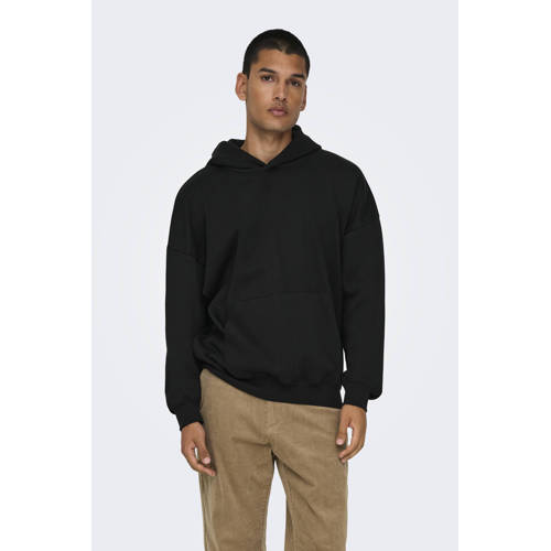 ONLY & SONS hoodie zwart afbeelding