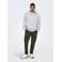 ONLY & SONS hoodie lONSTURNER lichtgrijs
