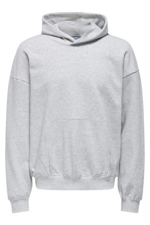 hoodie lONSTURNER lichtgrijs