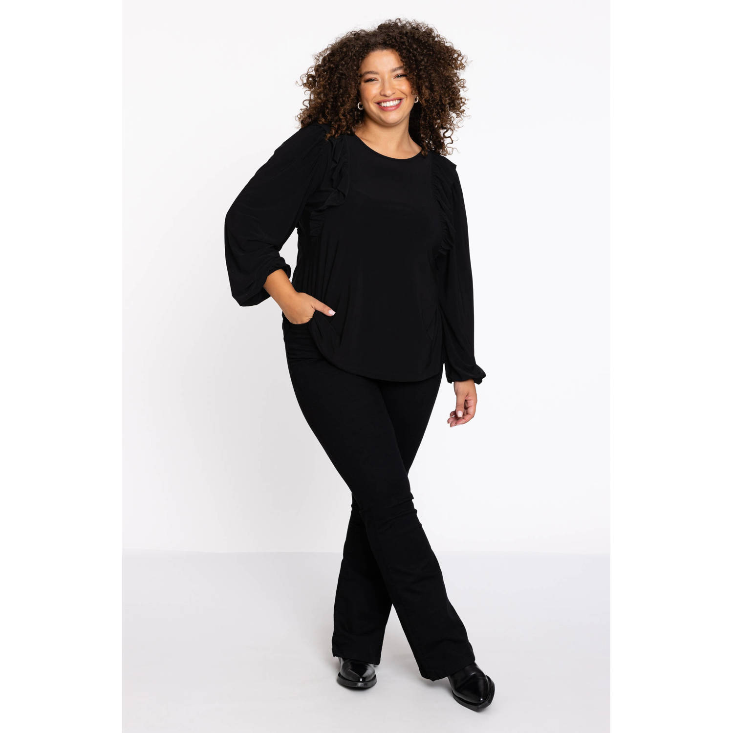 YOEK Lovers Collection top DOLCE zwart