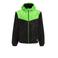 Orange Stars hooded jacket