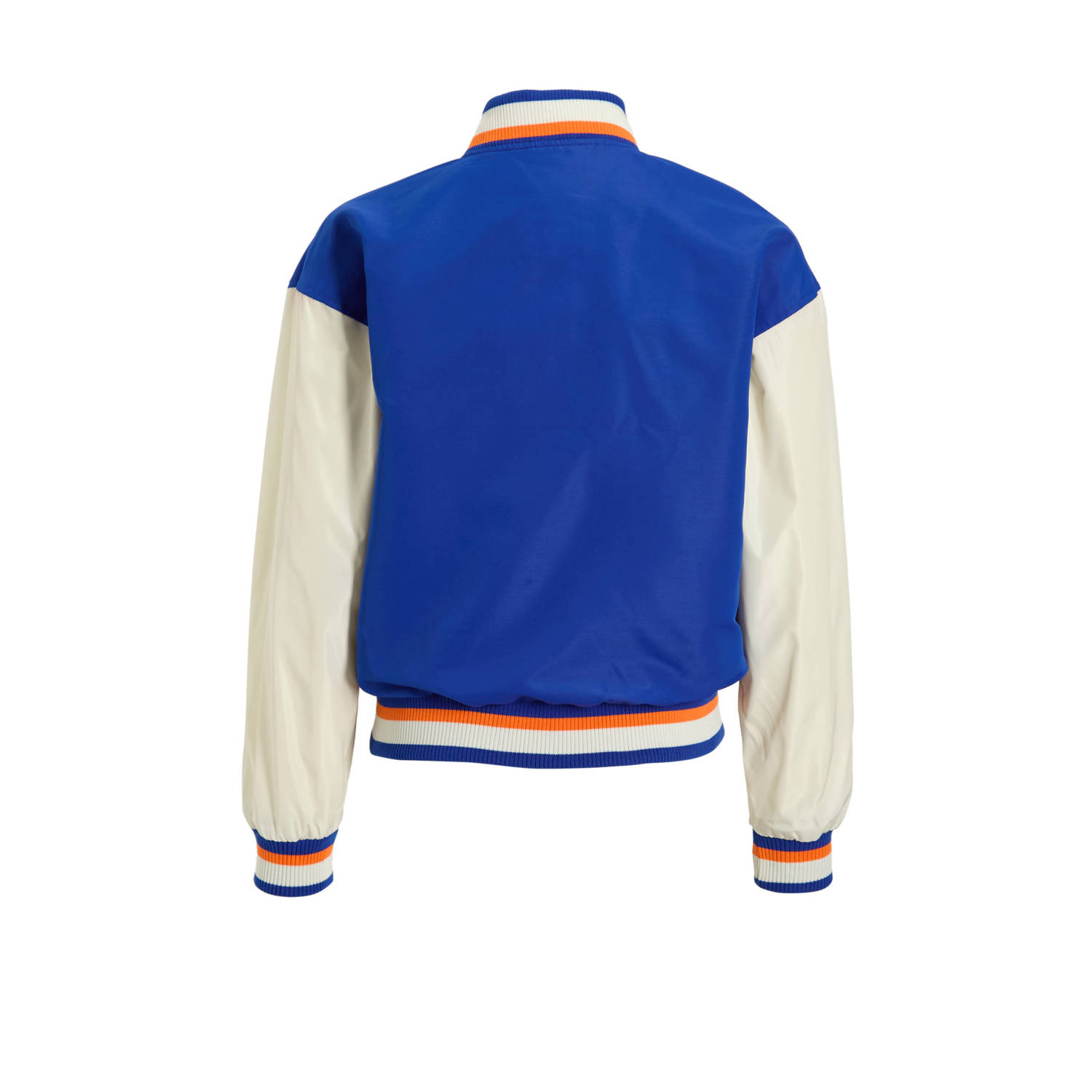 Orange Stars baseball jacket blauw