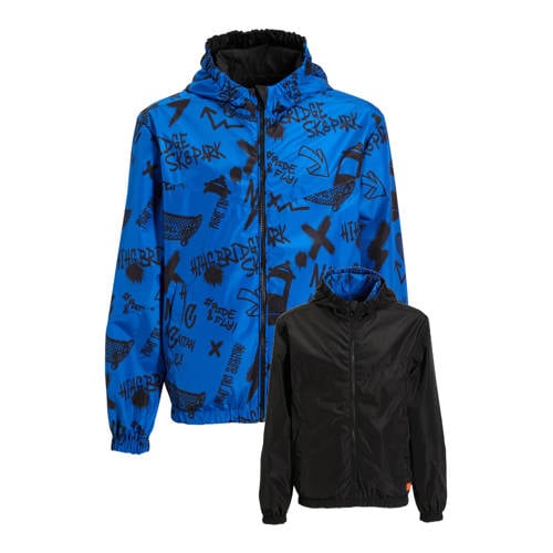 Orange Stars reversible jacket blauw afbeelding