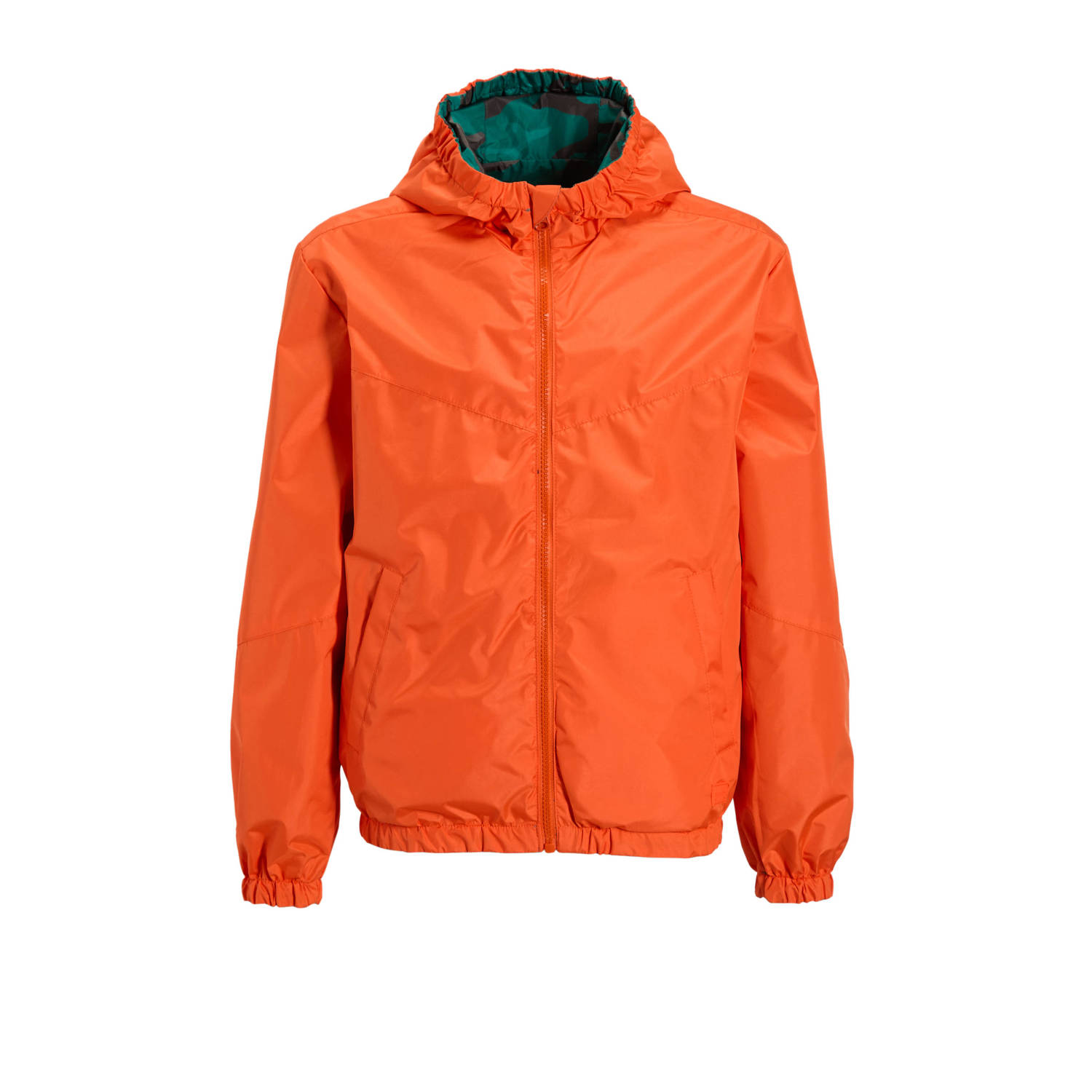 Orange Stars reversible jacket camo