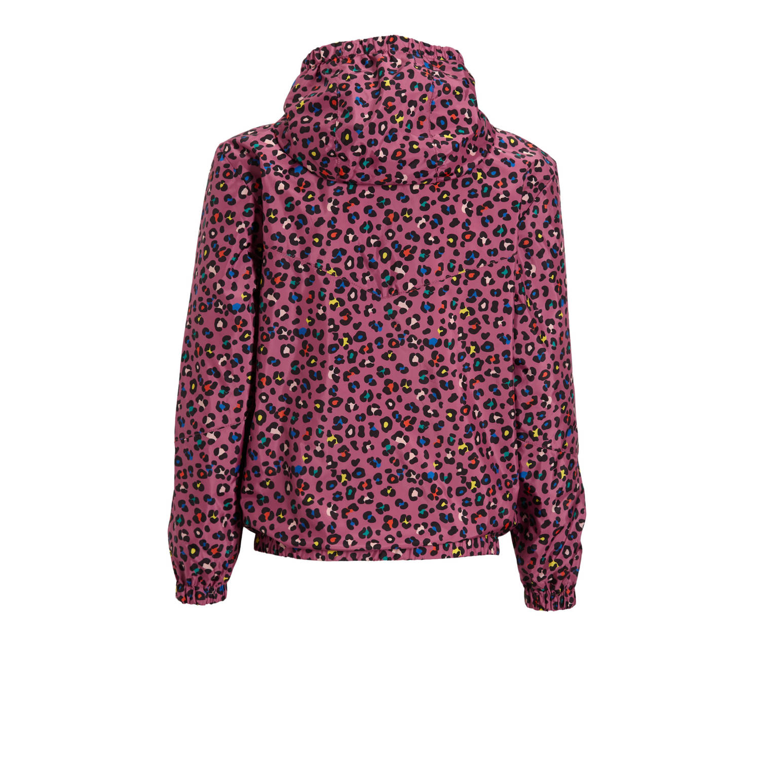 Orange Stars reversible jas panterprint goud