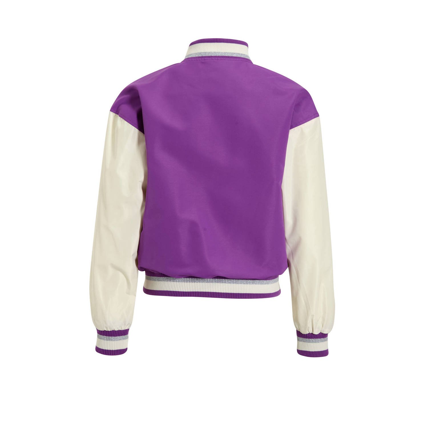 Orange Stars baseball jacket paars