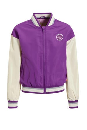 baseball jacket paars