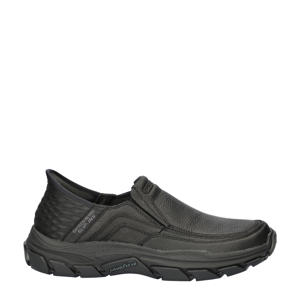Hands Free Slip-Ins Respected leren instappers zwart