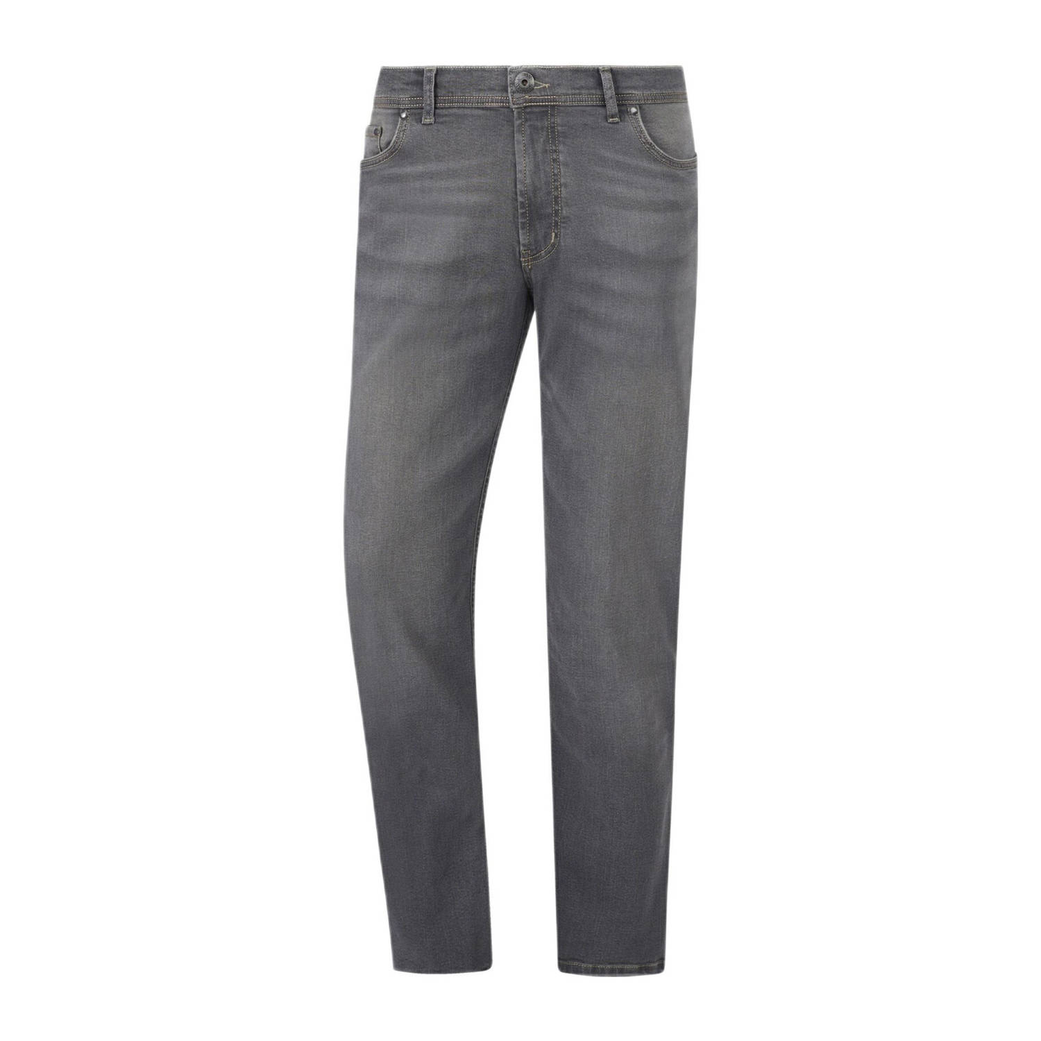 Jan Vanderstorm loose fit jeans WALLNER Plus Size grijs