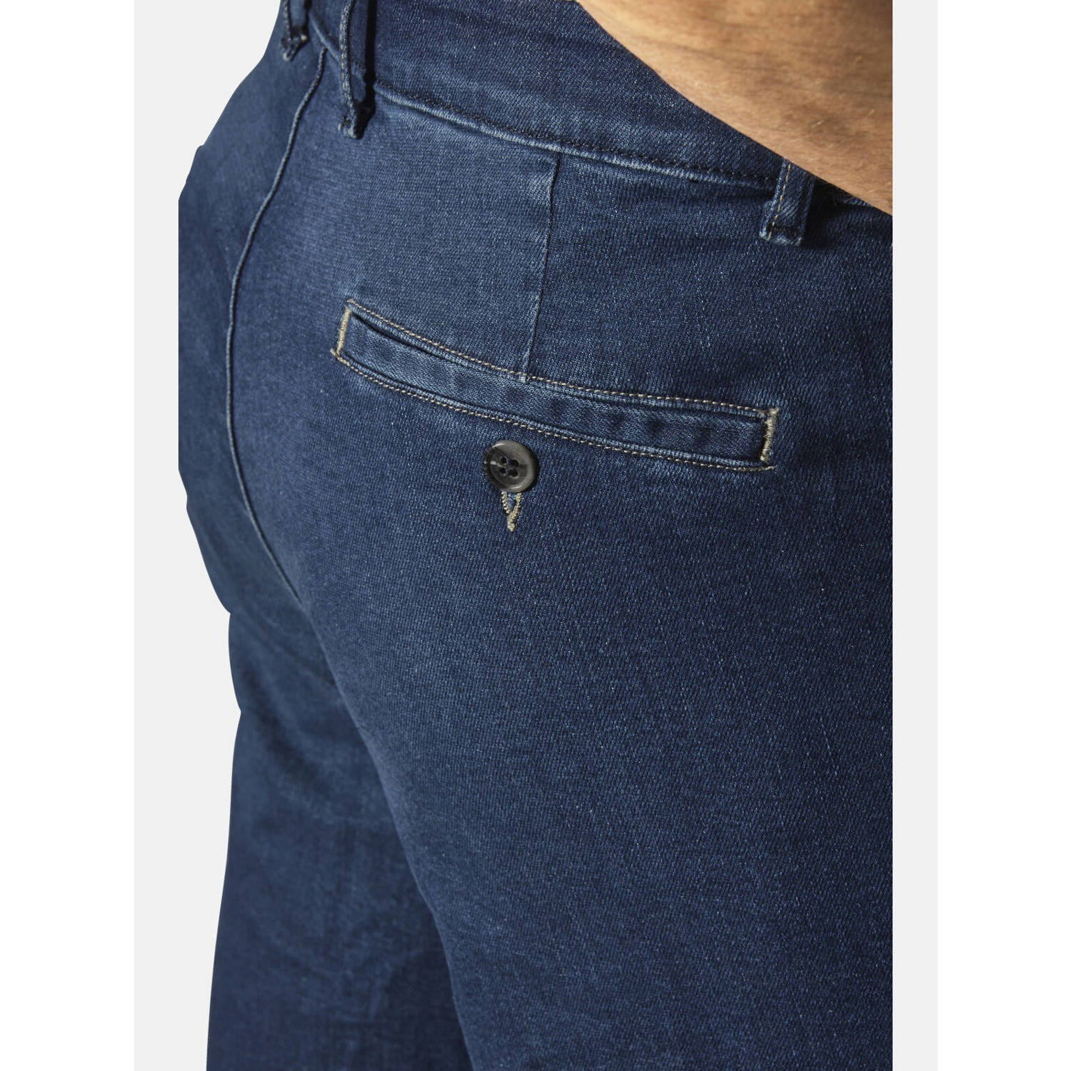 Jan Vanderstorm +FIT Collectie loose fit jeans LEGEST Plus Size blauw