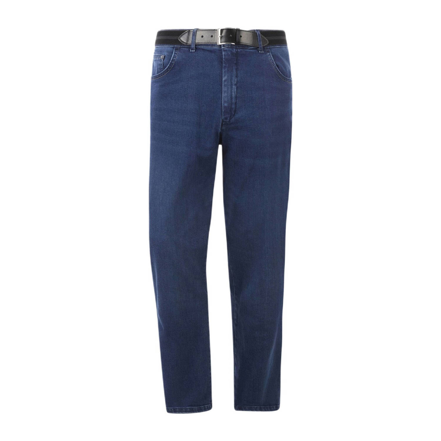 Jan Vanderstorm +FIT Collectie loose fit jeans LEGEST Plus Size blauw