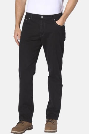 +FIT Collectie loose casual broek SKANNI Plus Size zwart