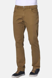 thumbnail: Jan Vanderstorm +FIT Collectie low waist loose fit broek TARJE Plus Size bruin