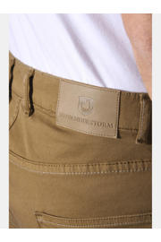 thumbnail: Jan Vanderstorm +FIT Collectie low waist loose fit broek TARJE Plus Size bruin