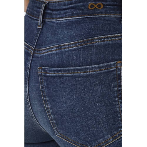 JDY regular skinny jeans dark blue denim afbeelding