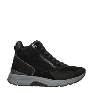 Rolling Soft  suède sneakers zwart