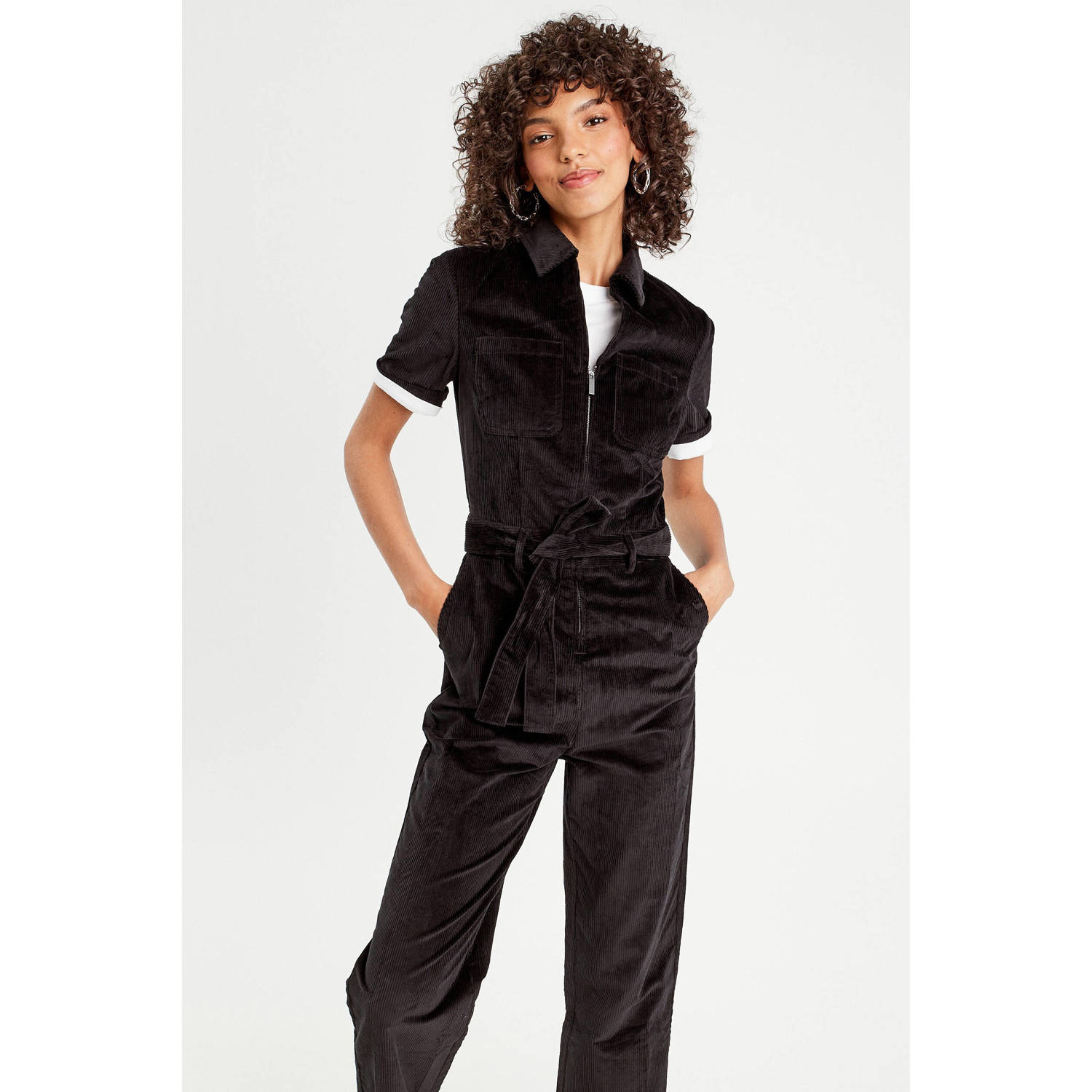Cache jumpsuit zwart