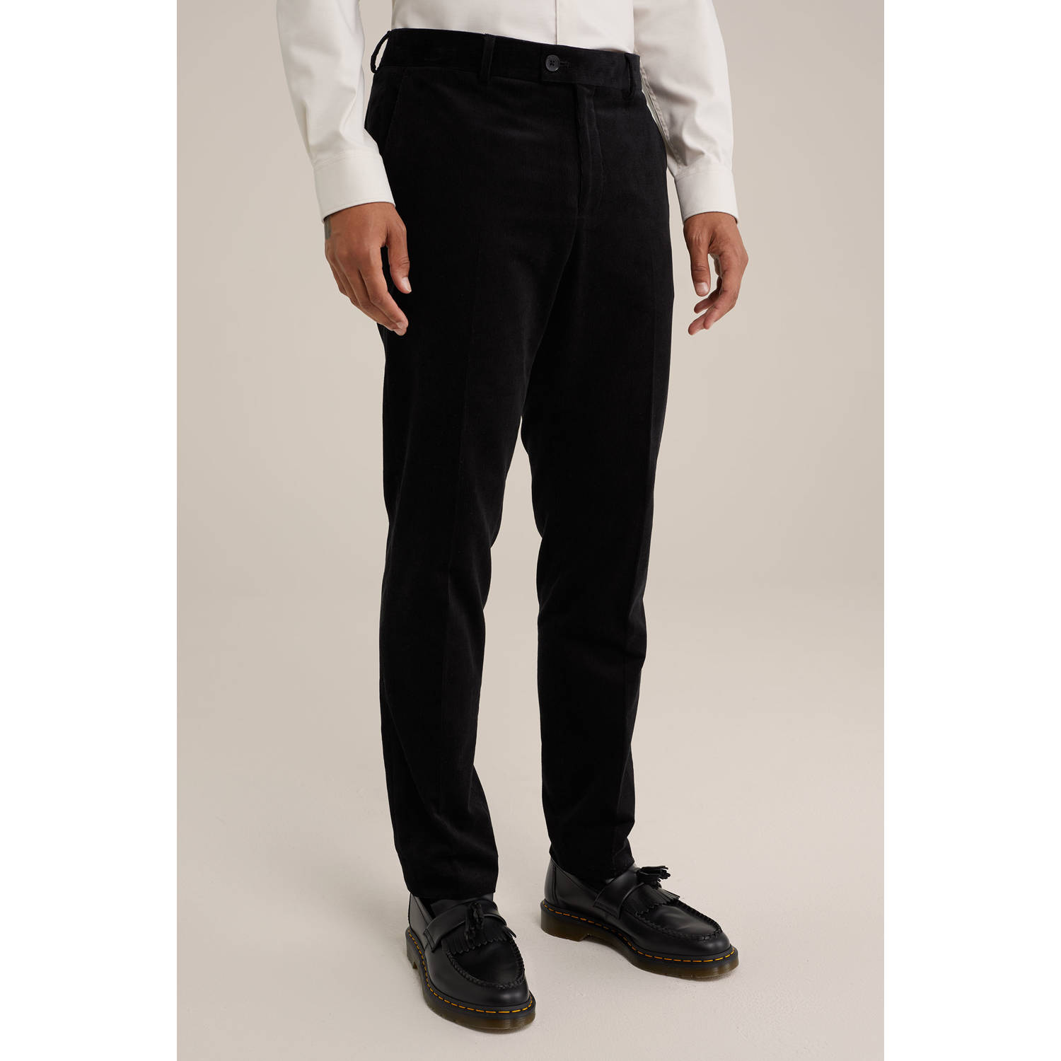 Van Gils slim pantalon zwart