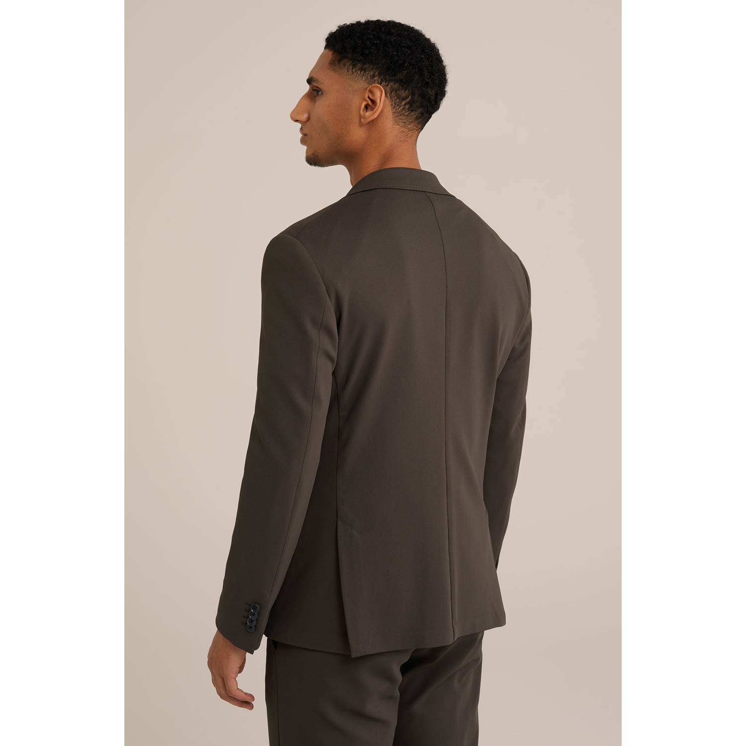 WE Fashion colbert bruin