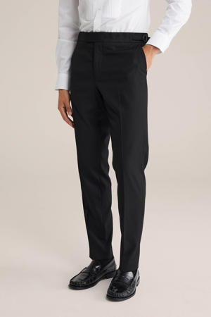 slim pantalon zwart