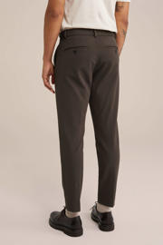 thumbnail: WE Fashion slim pantalon donkerbruin