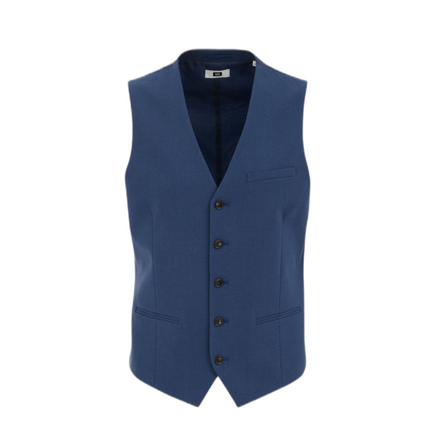 WE Fashion gilet blauw