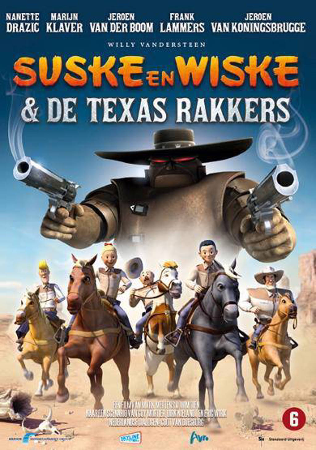 Suske en Wiske & de Texas rakkers (DVD)