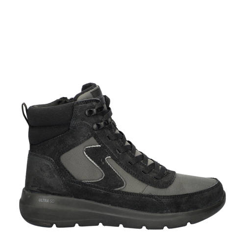 Skechers Glacial Ultra suède sneakers zwart afbeelding