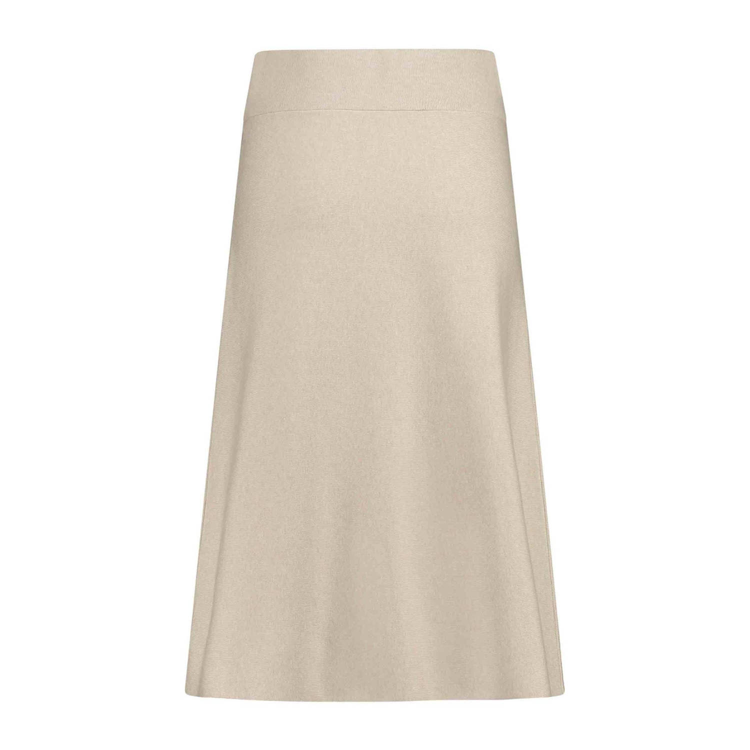 Expresso midi rok ecru