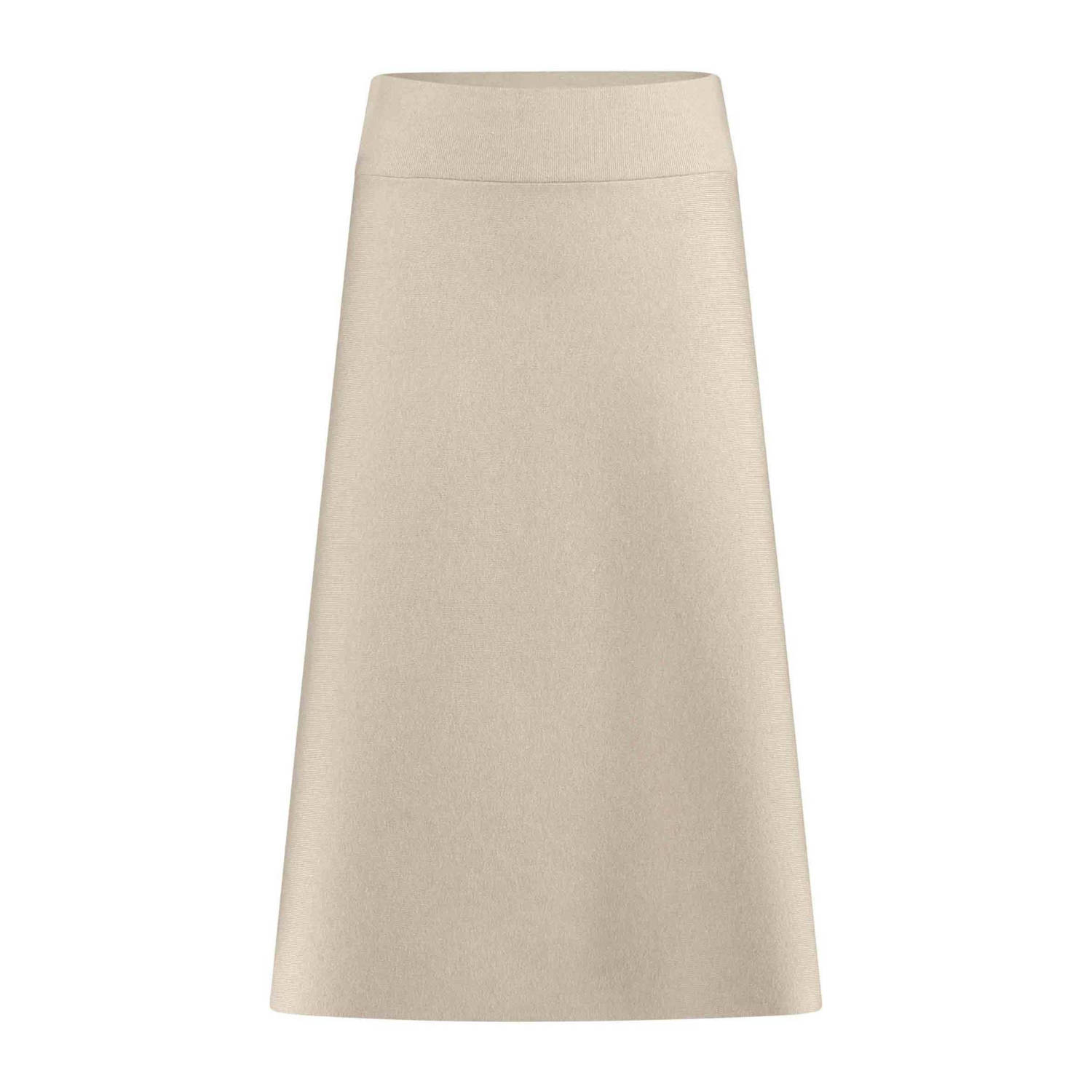 Expresso midi rok ecru