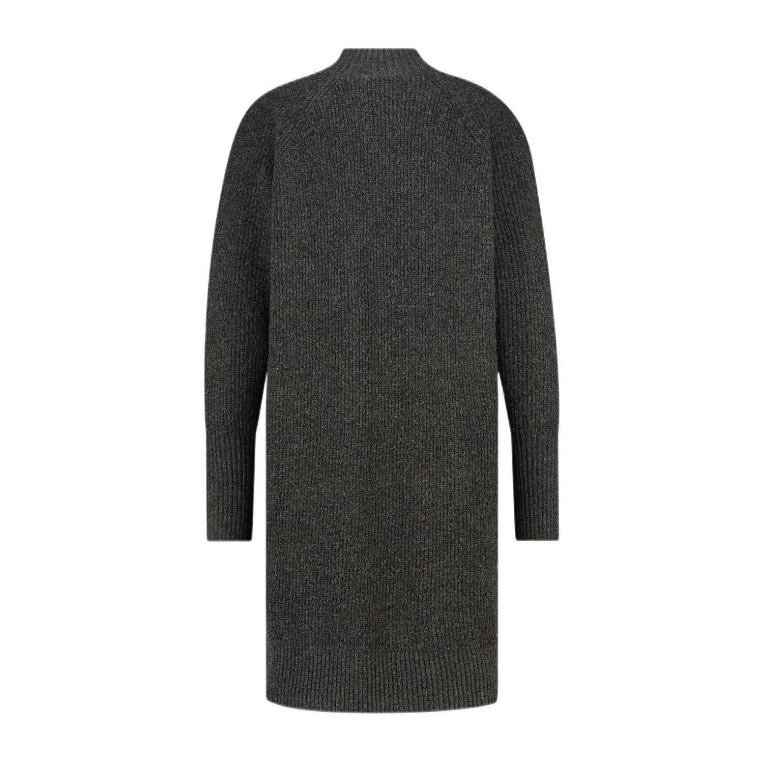 Expresso midi jurk gebreid antraciet