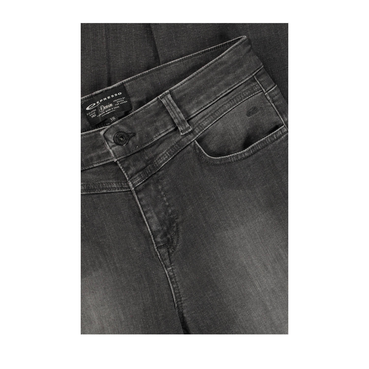 Expresso flared jeans grey denim